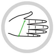 YiYame Stecca per mano a riposo, tutore polso dito per tunnel carpale, tendinite, Supporto notturno per raddrizzamento a 5 dita, mano ictus, Adatto a destra e sinistra, M